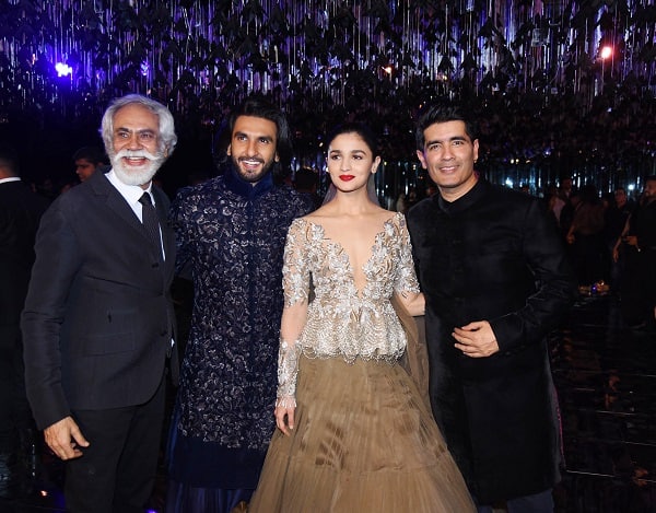 Alia Bhatt, Ranveer Singh rock ramp show in Manish Malhotra's designed outfits