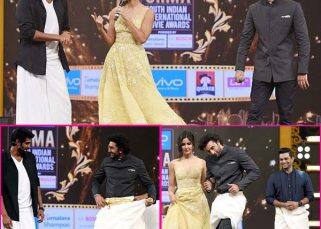 SIIMA 2017: Rana Daggubati, R Madhavan, Nivin Pauly teach Ranbir Kapoor how to wear a mundu as Katrina Kaif cheers on - view HQ pics SIIMA 2017: Rana Daggubati, R Madhavan, Nivin Pauly teach Ranbir Kapoor how to wear a mundu as Katrina Kaif cheers on - view HQ pics