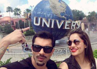 Monkeys Karan Singh Grover and Bipasha Basu are bitten by the wanderlust bug - view pics Monkeys Karan Singh Grover and Bipasha Basu are bitten by the wanderlust bug - view pics