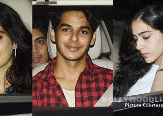 Jhanvi Kapoor's friends Sara Ali Khan and Ishaan Khattar took the centre stage at Sridevi's MOM screening - view HQ pics Jhanvi Kapoor's friends Sara Ali Khan and Ishaan Khattar took the centre stage at Sridevi's MOM screening - view HQ pics