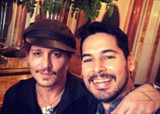 Dino Morea and Nandita Mahtani have a fan moment with Johnny Depp - view pics! Dino Morea and Nandita Mahtani have a fan moment with Johnny Depp - view pics!