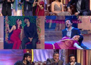 Arjun Kapoor and Anil Kapoor reach for 'Neelu Ki Shaadi' at The Drama Company Arjun Kapoor and Anil Kapoor reach for 'Neelu Ki Shaadi' at The Drama Company