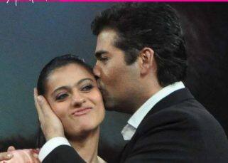 Jab Kajol met Karan Johar and hugged him with a heavy heart... Jab Kajol met Karan Johar and hugged him with a heavy heart...