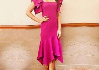 Fashion pick of the day: Kriti Sanon takes colour blocking to a whole new level of chic – View Pics Fashion pick of the day: Kriti Sanon takes colour blocking to a whole new level of chic – View Pics