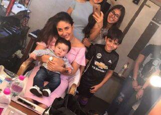 Taimur Ali Khan makes a debut on mommy Kareena Kapoor Khan's set - view pic Taimur Ali Khan makes a debut on mommy Kareena Kapoor Khan's set - view pic