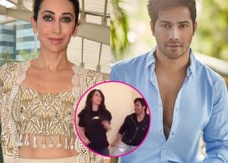 Varun Dhawan dances with Karisma Kapoor on Tantanatan from Judwaa and we are psyched - watch video Varun Dhawan dances with Karisma Kapoor on Tantanatan from Judwaa and we are psyched - watch video