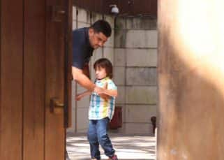 AbRam Khan looks grumpy in the latest batch of his pictures! AbRam Khan looks grumpy in the latest batch of his pictures!