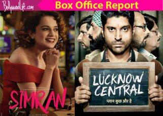 Simran and Lucknow Central get a dull response at the box office on the opening day, as Trade had expected Simran and Lucknow Central get a dull response at the box office on the opening day, as Trade had expected