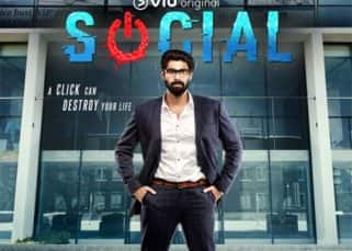 Rana Daggubati's crisp corporate look stands out in the Social poster Rana Daggubati's crisp corporate look stands out in the Social poster