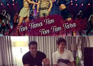 Jacqueline Fernandez ditches Varun Dhawan and does Tan Tana Tan with Salman Khan - watch video Jacqueline Fernandez ditches Varun Dhawan and does Tan Tana Tan with Salman Khan - watch video