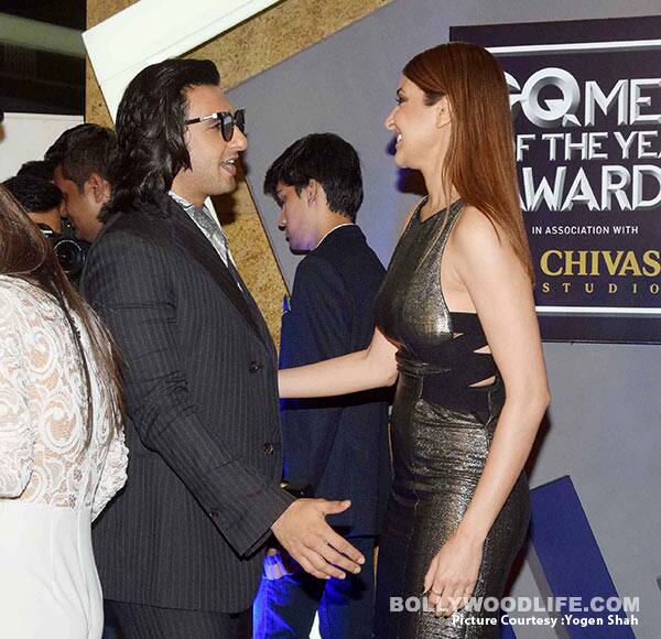 Ranveer Singh And Anushka Sharma S Bonding At Gq Men Of The Year Awards