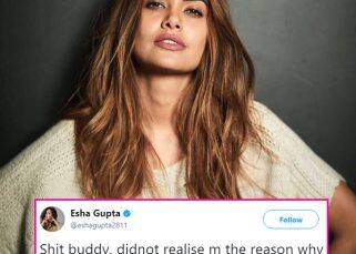 Esha Gupta SHUTS DOWN a troll who tried to insult her over her topless pictures - check tweets Esha Gupta SHUTS DOWN a troll who tried to insult her over her topless pictures - check tweets