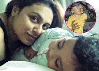 Taimur arrives with Kareena and Karisma Kapoor for Rani Mukerji-Aditya Chopra's daughter Adira's birthday party - view pics Taimur arrives with Kareena and Karisma Kapoor for Rani Mukerji-Aditya Chopra's daughter Adira's birthday party - view pics