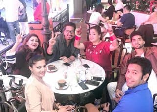 Bharti Singh and Haarsh Limbachiyaa's end up spending time with friends on their honeymoon - view pics! Bharti Singh and Haarsh Limbachiyaa's end up spending time with friends on their honeymoon - view pics!