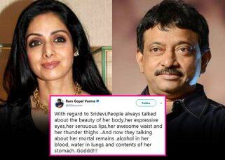 Ram Gopal Varma reacts to investigation around Sridevi's death: I feel like killing myself Ram Gopal Varma reacts to investigation around Sridevi's death: I feel like killing myself