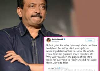 Kavita Kaushik to Ram Gopal Varma on My Love Letter to Sridevi's Fans: Bohot galat kar rahe hain aap Kavita Kaushik to Ram Gopal Varma on My Love Letter to Sridevi's Fans: Bohot galat kar rahe hain aap