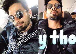 Shahid Kapoor wraps up the first schedule of Shree Narayan Singh's Batti Gul Meter Chalu Shahid Kapoor wraps up the first schedule of Shree Narayan Singh's Batti Gul Meter Chalu