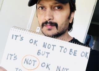 Riteish Deshmukh takes a strong stand on mental health through this message - view pic Riteish Deshmukh takes a strong stand on mental health through this message - view pic