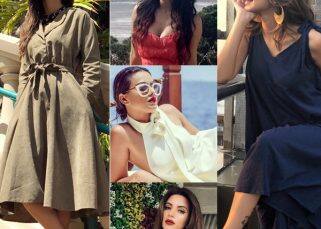 Hina Khan, Jennifer Winget, Mouni Roy, Nia Sharma, Shama Sikander - whose monochrome summer look do you like the most? - vote now Hina Khan, Jennifer Winget, Mouni Roy, Nia Sharma, Shama Sikander - whose monochrome summer look do you like the most? - vote now