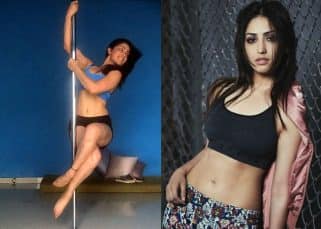 Yami Gautam turns to pole dancing for a sexy workout to stay fit - watch video Yami Gautam turns to pole dancing for a sexy workout to stay fit - watch video