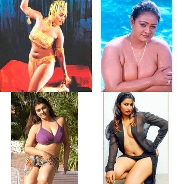 Silk Smitha, Sona Heiden, Swathi Naidu, Shakeela ve yetişkin filmlerinin kraliçesi olan daha fazla B-sınıfı Güneyli aktrisler
