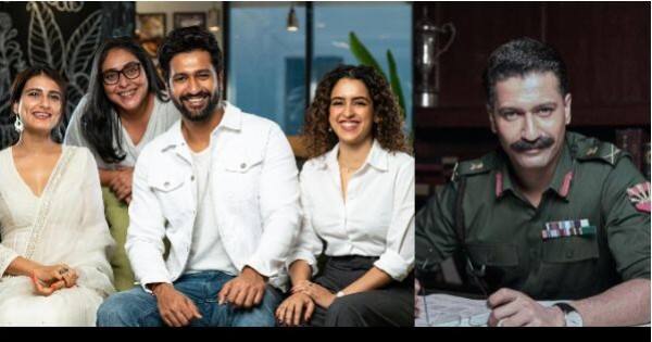 Dangal Girls Fatima Sana Shaikh And Sanya Malhotra Join Vicky Kaushal