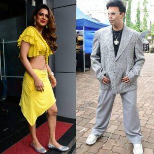 Nia Sharma, seksi sarı elbisesinin içinde bir nergis kadar parlak görünüyor; Karan Johar, Kara Panter'e olan aşkını gösteriyor [View Sneak Peek]