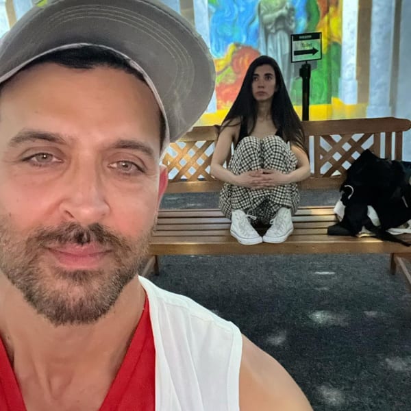 Hrithik Roshan Shares Girlfriend Saba Azad Picture For The First Time