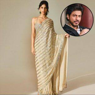 Suhana Khan'ın sarisini örten Shah Rukh Khan'a verdiği cevap, AF