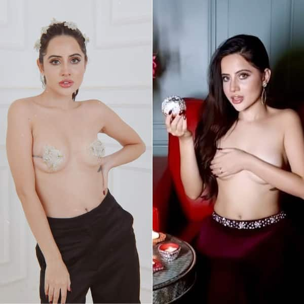 Urfi javed Topless Look and Bold Photos उरफ जवद क इन टपलस