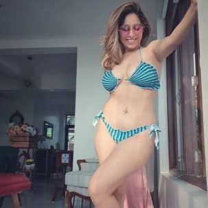 Bigg Boss OTT fame Neha Bhasin takes a sly dig at body-shamers as she shares some smouldering photos in itsy bitsy bikini