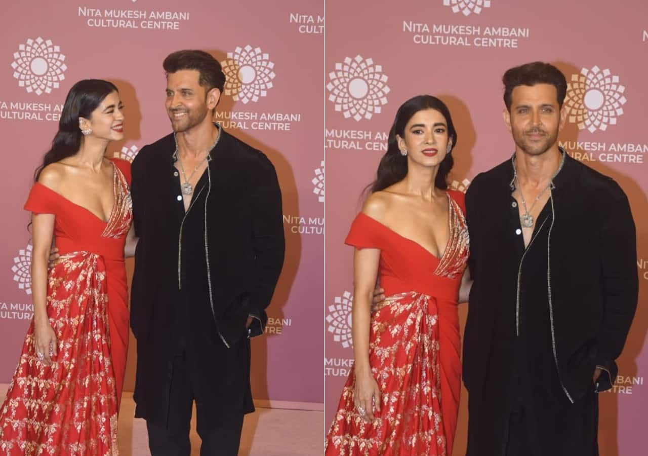 Nmacc Saba Azad Hrithik Roshan Looked Lost In Each Other S Love