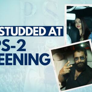 Aishwarya Rai Bachchan, Kartik Aaryan, Vikram ve daha fazlası Mani Ratnam'ın Ponniyin Selvan 2 filminin gösterimine katıldı [Watch Video]