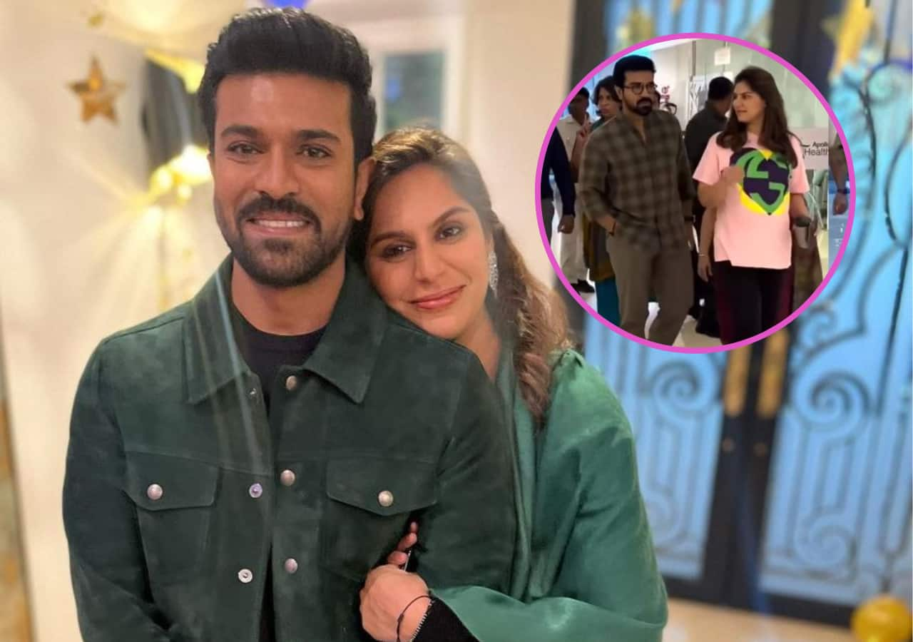 Upasana Konidela Ram Charan Reach Hospital As The Latter Is About To