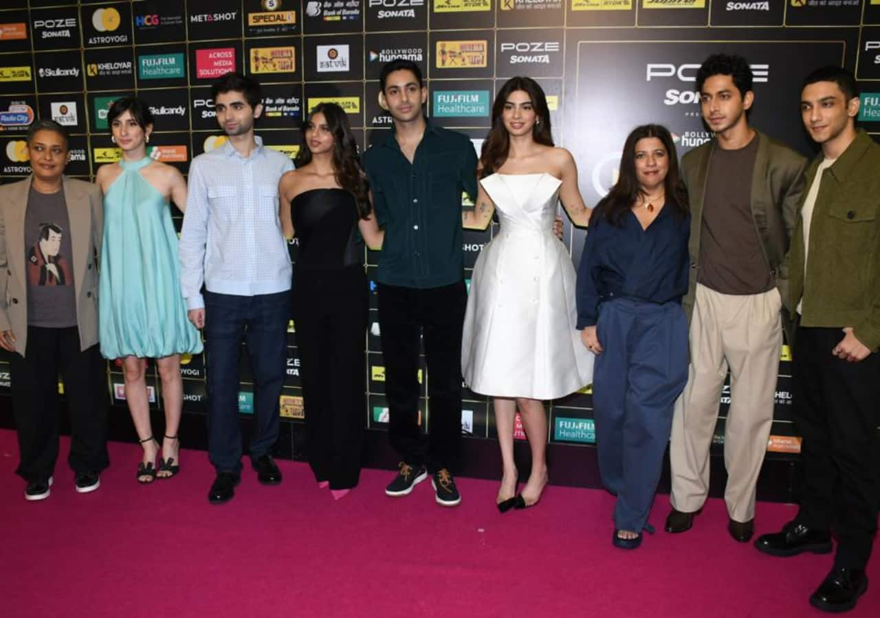 The Archies Suhana Khan Khushi Kapoor Agastya Nanda And Others Look