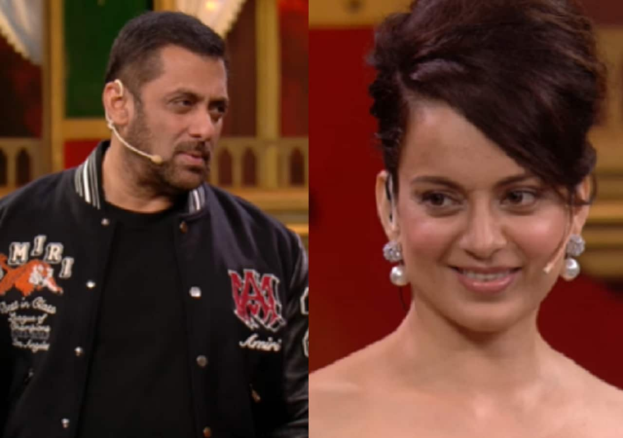 Bigg Boss Salman Khan Flirts With Kangana Ranaut On His Show Fans