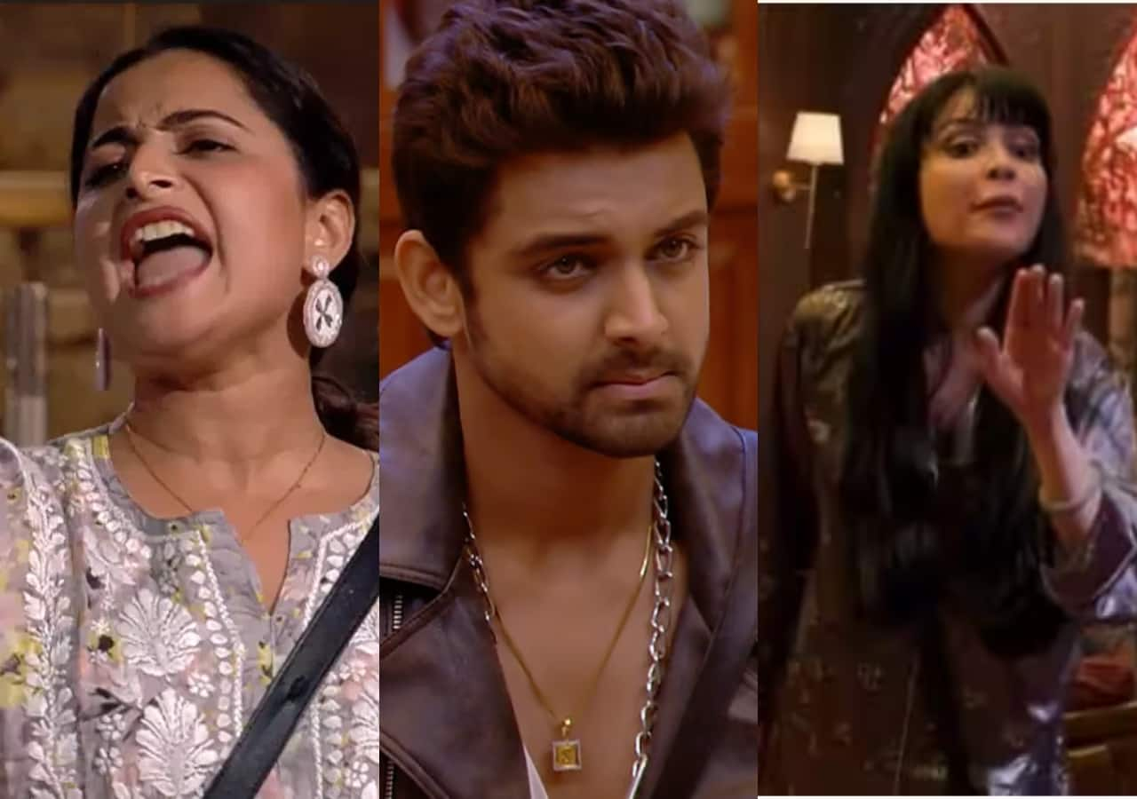 Bigg Boss 17 Aishwarya Sharma Screams At Samarth Jurel For Touching