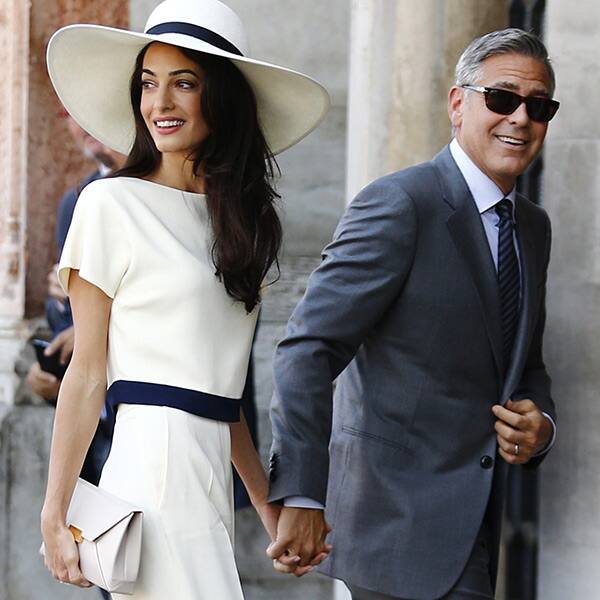 George Clooney and wife Amal Clooney are expecting twins ...