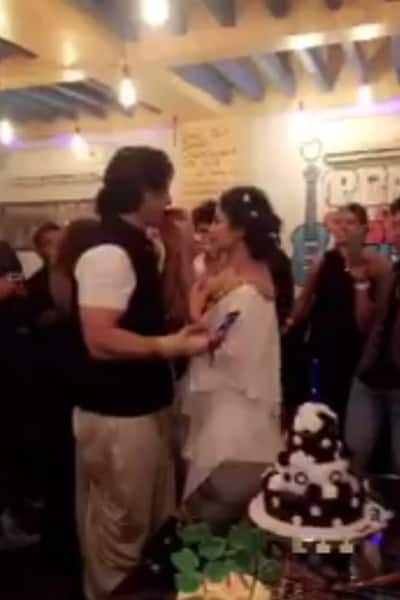 A Twitter video showing Mouni Roy celebrating her birthday with Mohit Raina has got us really excited