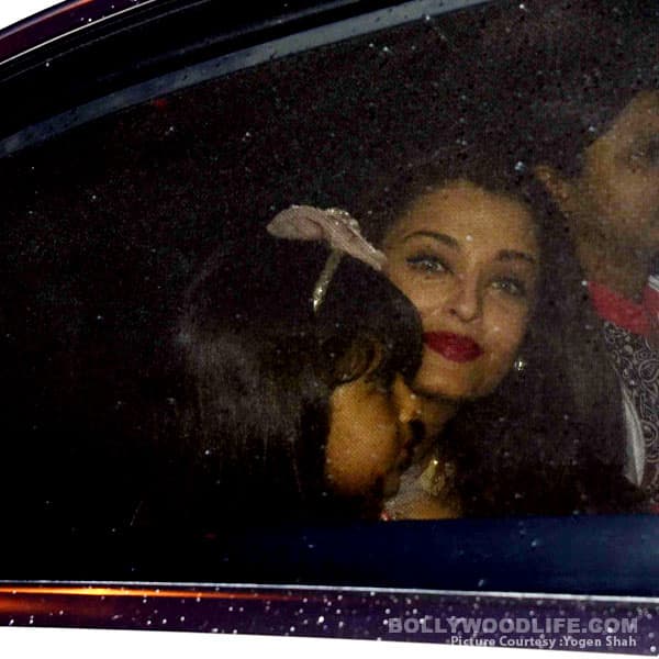 Aaradhya Bachchan was all excited to enter the venue and meet her friends waiting