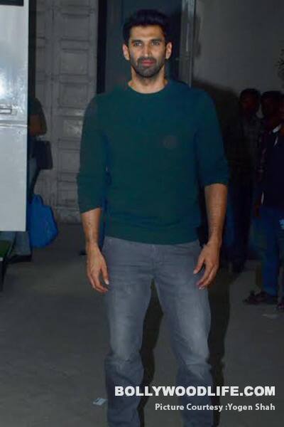 Aditya Roy Kapur sure needs to learn how to smile off camera