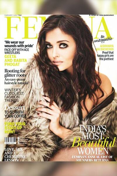 Aishwarya Rai Bachchan’s fierce look on the cover of Femina