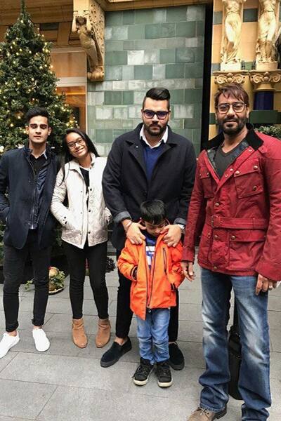 Ajay Devgn is celebrating his New Year’s eve in London this time