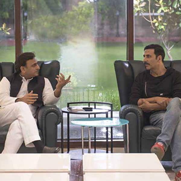 Akshay Kumar in conversation with Akhilesh Yadav