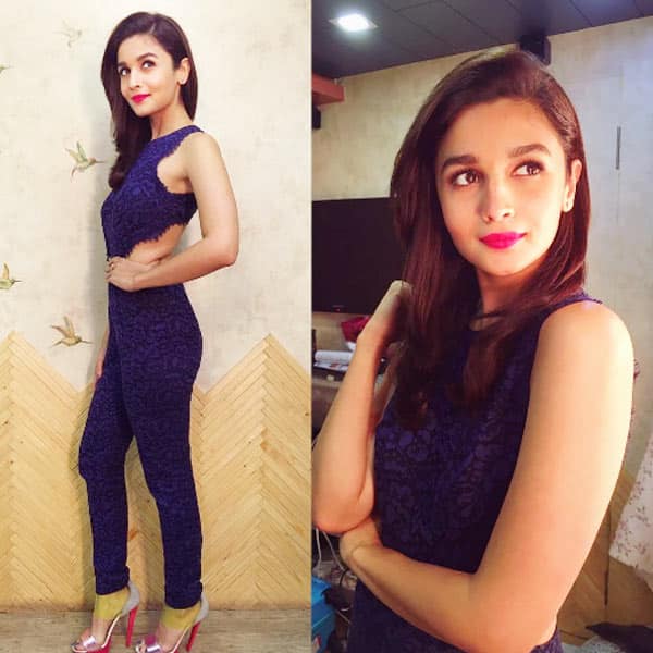 Alia Bhatt rocking a lace jumpsuit is the most stylish thing you will see today