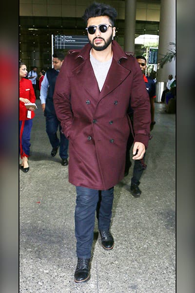 Arjun Kapoor ditches his casuals at the airport