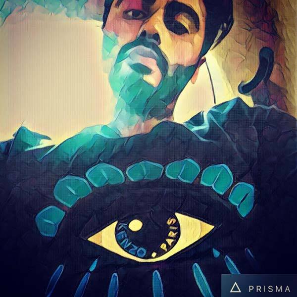 Arjun Kapoor’s selfie through Prisma app