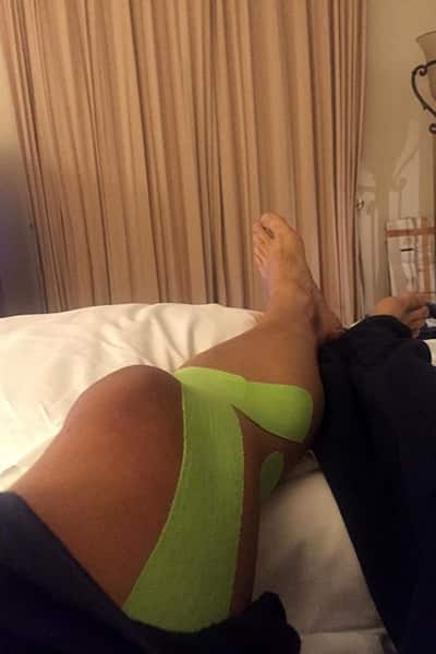 Arjun Rampal’s injured foot on sets of ‘Kahaani 2’