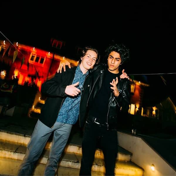 Aryan Khan snapped at a friend’s party