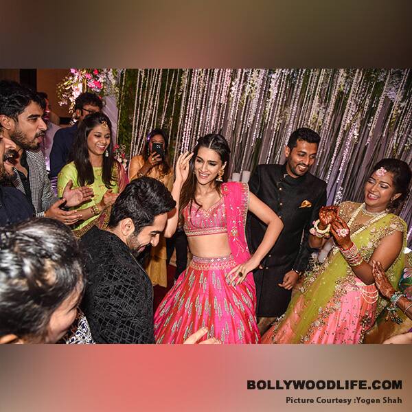 Bizzare! Kriti Sanon and Ayushmann Khurrana gatecrash a wedding to